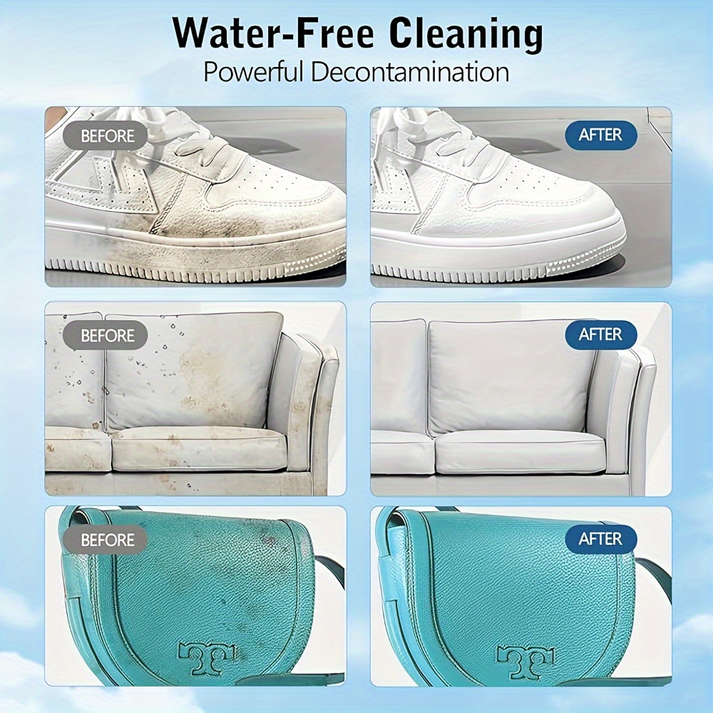 Sneaker Care White - Weiße Sneaker-Reinigungscreme - Aufhellende Fleckenentfernung für