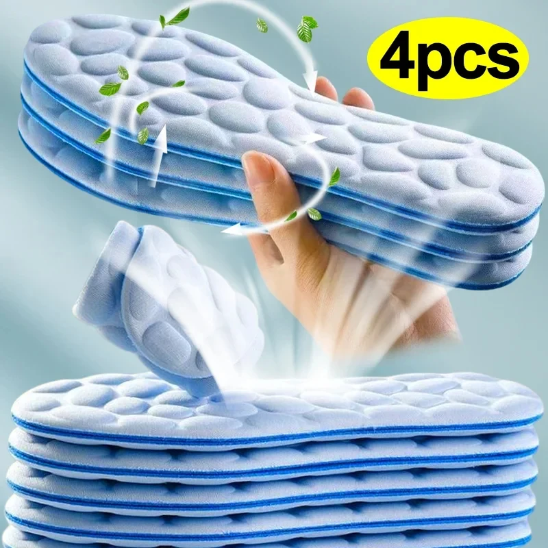 Insole Memory Foam - 2/4 stücke Weiche Massage Memory Foam