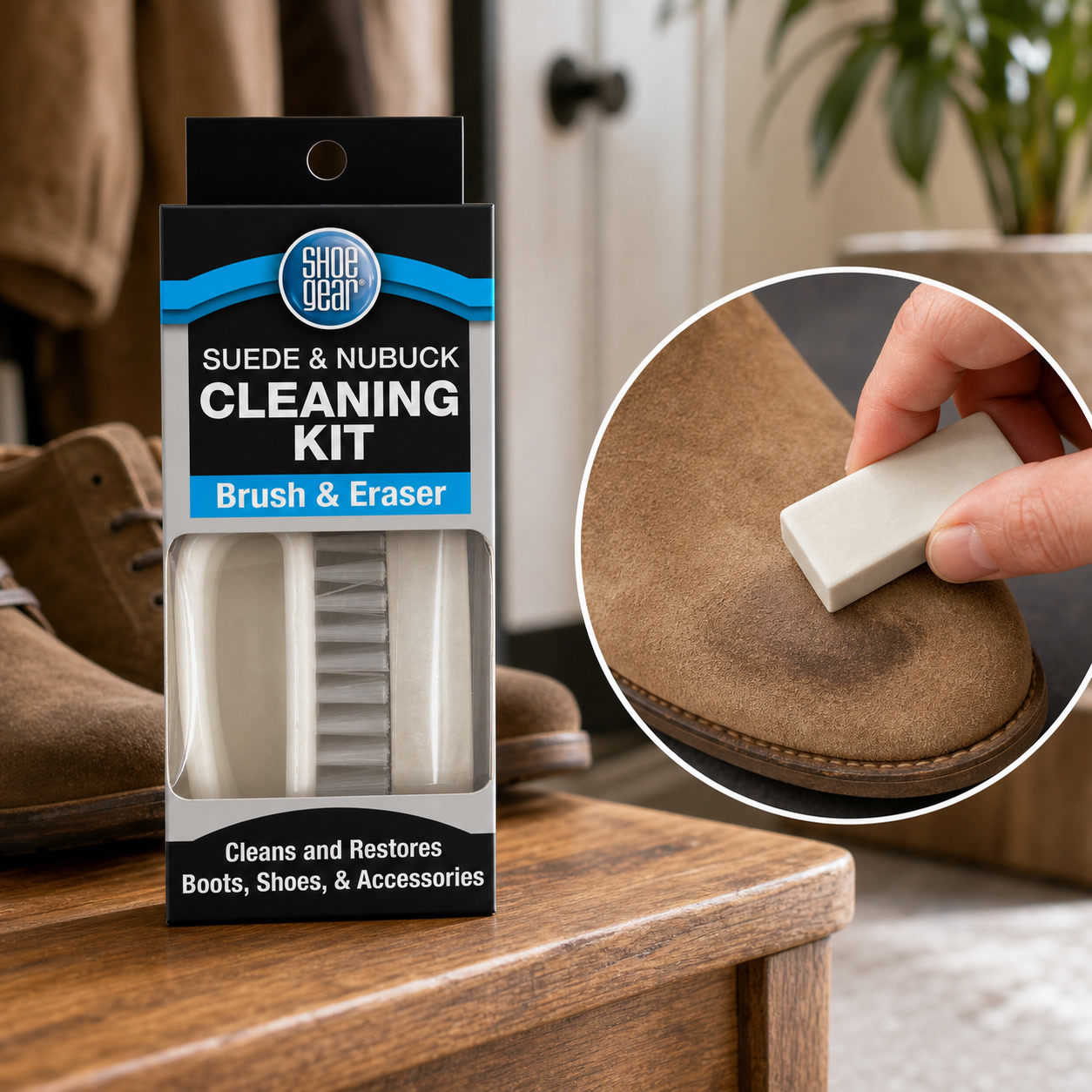 Wildleder- und Nubukleder-Schu – Sneaker Care Suede Bewertung und Preis